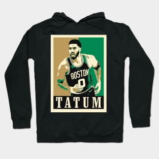 Jayson Tatum Pop Art Style Hoodie